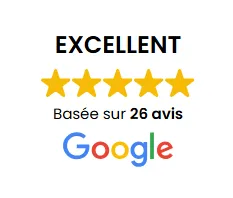 Excellent — 5 étoiles sur 26 avis Google